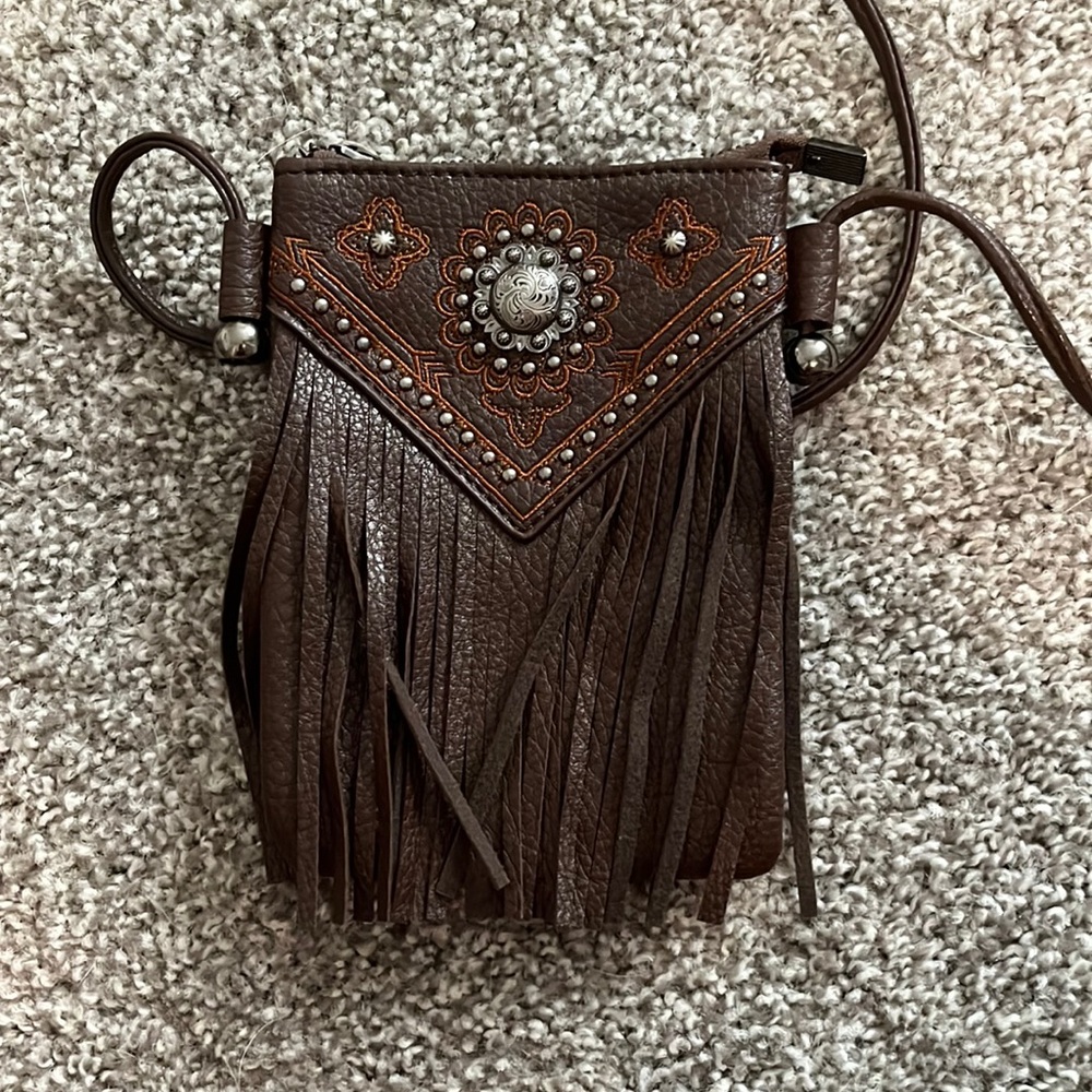BNWT American Bling by Montana West fringe purse